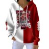 2026 Hoosiers National Championship Champions Pit Striped Hoodie