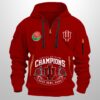 2026 Hoosiers Rose Bowl Champions Quarter Zip Hoodie 2