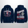 2026 Ole Miss Sugar Bowl Champions Hoodie Joggers Cap