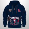2026 Ole Miss Sugar Bowl Champions Quarter Zip Hoodie 2
