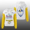 2026 Rams SB LX Champions Waffle Hoodie 2