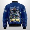 2026 Seahawks SB LX Champions Skyline Bomber Jacket 3