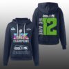 2026 Seahawks SB LX Champions We Are 12 Waffle Hoodie