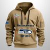 2026 Seahawks SB LX Est 1974 Quarter Zip Hoodie 4