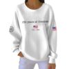 250 Years Of Freedom 1776 2026 Pit Striped Sweatshirt 2