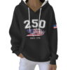 250 Years Since 1776 Pit Striped Hoodie 3