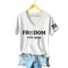 250th Anniversary Freedom 1776 2026 V Neck Shirt 3