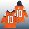 B.N 10 Denver Football SB LX Unisex Blanket Hoodie