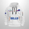 Bills 2026 SB LX Hoodie Half Zipper