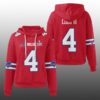 Bills James Cook III 4 SB LX Waffle Hoodie 2