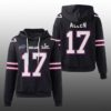 Bills Josh Allen 17 SB LX Waffle Hoodie