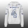 Bills Rivalries James Cook III 4 SB LX Waffle Hoodie 2