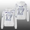 Bills Rivalries Josh Allen 17 SB LX Waffle Hoodie