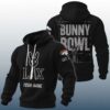 Broncos Bunny Bowl LX 2026 Waffle Hoodie 2