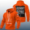 Broncos Bunny Bowl LX 2026 Waffle Hoodie 3
