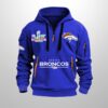 Broncos SB LX 2026 Hoodie Half Zipper 2