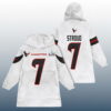 CJS 7 Houston Football SB LX Unisex Blanket Hoodie 3