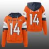 Captain Broncos Courtland Sutton 14 SB LX Waffle Hoodie