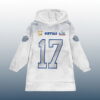 Captain JA 17 Buffalo Football SB LX Rivalries Cold Front Unisex Blanket Hoodie 2