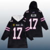 Captain JA 17 Buffalo Football SB LX Unisex Blanket Hoodie 2