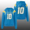 Chargers Justin Herbert 10 SB LX Waffle Hoodie