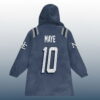 DM 10 New England Football SB LX Rivalries Storm Blue Unisex Blanket Hoodie 3