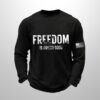 Freedom Is Pretti Good Minneapolis Resist Waffle Sweatshirt 3