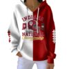 Hoosiers 2026 College Football Playoff National Championship Pit Striped Hoodie