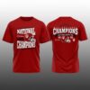 Hoosiers CFP National Champions 2026 Two-Sided Shirt