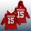 Indiana 15 Mendoza Football Unisex Blanket Hoodie