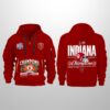 Indiana Football Chick-fil-A Peach Bowl 2026 Champions Quarter Zip Hoodie