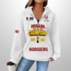 Indiana National Champions 2026 Waffle Zip Hoodie 2