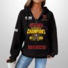Indiana National Champions 2026 Waffle Zip Hoodie 6