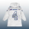 JC 4 Buffalo Football SB LX Rivalries Cold Front Unisex Blanket Hoodie 2