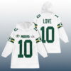 JL 10 Green Bay Football SB LX Unisex Blanket Hoodie 3