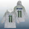JS 11 Seattle Football SB LX Unisex Blanket Hoodie 2