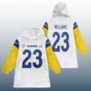 KW 23 Los Angeles Football SB LX Unisex Blanket Hoodie 2