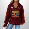 Miami Fiesta Bowl Champions 2026 Waffle Zip Hoodie 4