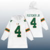 Miami Football Fletcher Jr 4 Unisex Blanket Hoodie 4