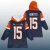 NB 15 Denver Football SB LX Unisex Blanket Hoodie 2