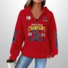 Ole Miss Fiesta Bowl Champions 2026 Waffle Zip Hoodie