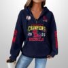Ole Miss Fiesta Bowl Champions 2026 Waffle Zip Hoodie 4