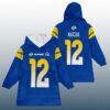 P.N 12 Los Angeles Football SB LX Unisex Blanket Hoodie