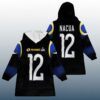 PN 12 Los Angeles Football SB LX Unisex Blanket Hoodie 2