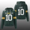 Packers Jordan Love 10 SB LX Waffle Hoodie