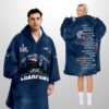 Patriots 2025-2026 SB LX Champions Blanket Hoodie
