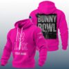 Patriots Bunny Bowl LX 2026 Waffle Hoodie 2