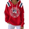 Patriots They Hate Us Cause They Aint Us Printed Pit Striped Hoodie 2