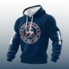 Patriots They Hate Us Cause They Ain't Us Printed Waffle Hoodie