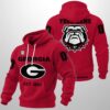 Personalized Bulldogs Est 1892 Waffle Hoodie